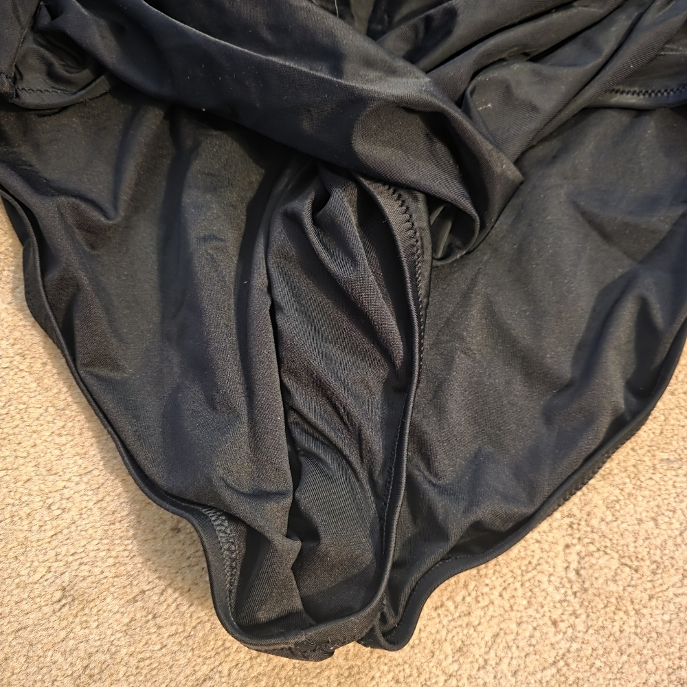J Crew Ruched One-Shoulder One-Piece - Picture 5 of 6
